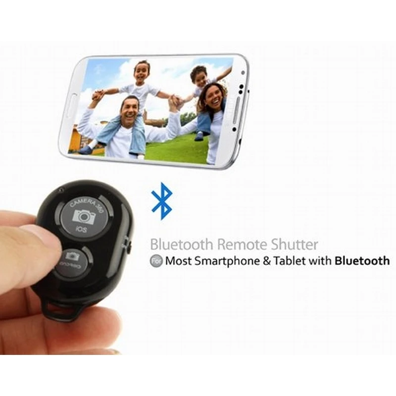 Пульт Bluetooth для монопода / штатива Apple iPhone 4/4S/iPhone 5/5C/5S (IOS) &amp Android SELFIE | Электроника