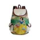 Рюкзак с принтом Принцессы Диснея, Белоснежка, Мультяшные Сумки на шнурке, вместительный рюкзак для девочек, школьная сумка, подарок для девочек, подходит ко всему