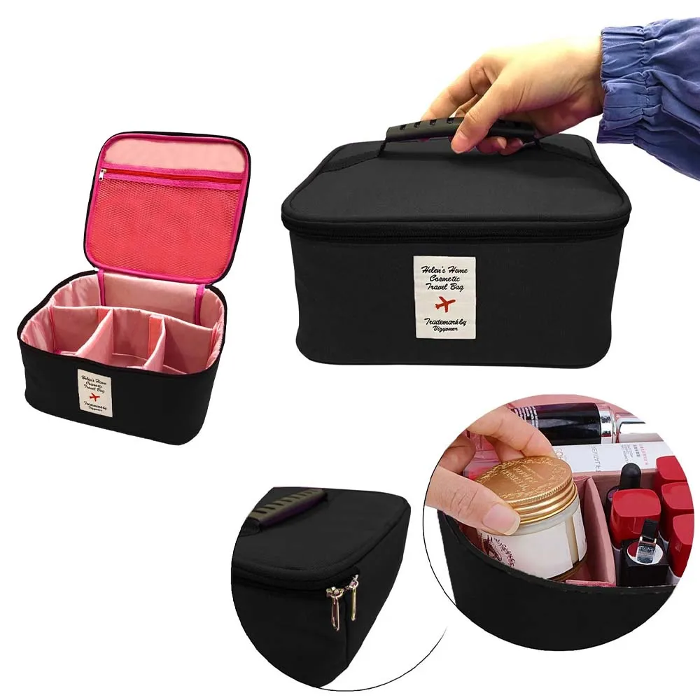 

Дорожная сумка для косметики, органайзер для косметики, черный