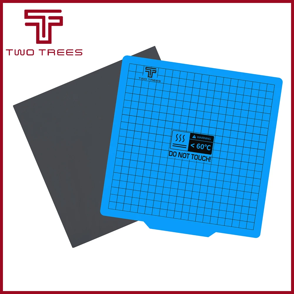 

3D Printer Magnetic Platform Film 220/235/310mm Square Heat Hot Bed Sticker Black Coordinate Print for Ender 3 Sapphire Pro Plus