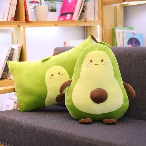 Avocado Plush Pillow Large Size 50 cm THE STYLISH PILLOW FOR YOUR ROOMS