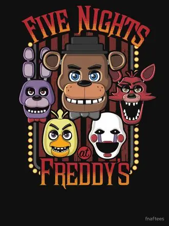 Плакат 5 Ночей с Фредди, Cinco Noites no Freddy's, ФНАФ, Аниматроники № 39,  А4 - AliExpress