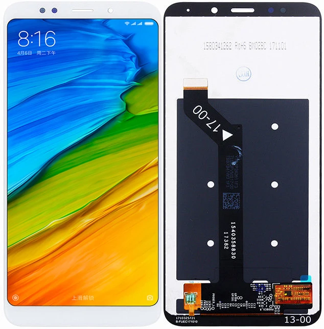 Дисплей для Xiaomi Redmi 5 Plus в сборе с тачскрином белый |