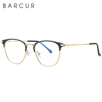 barcur light blue light blocking glasses square eyeglasses frame prescription glasses computer game glasses