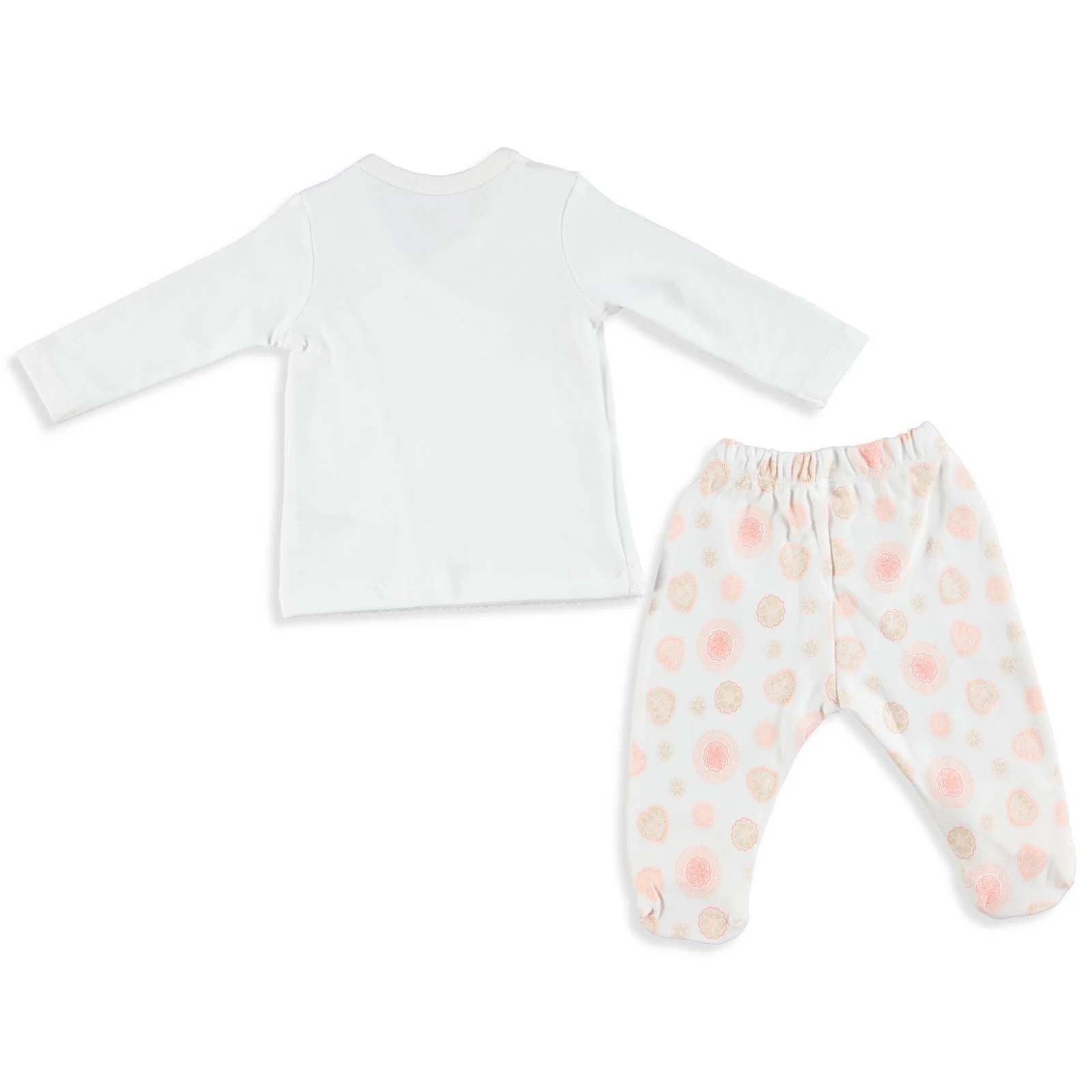 Ebebek HelloBaby/комплект с брюками для маленьких девочек изображением птиц |