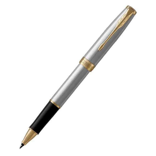 Parker Sonnet Core - Stainless Steel GT ручка-роллер M BL |