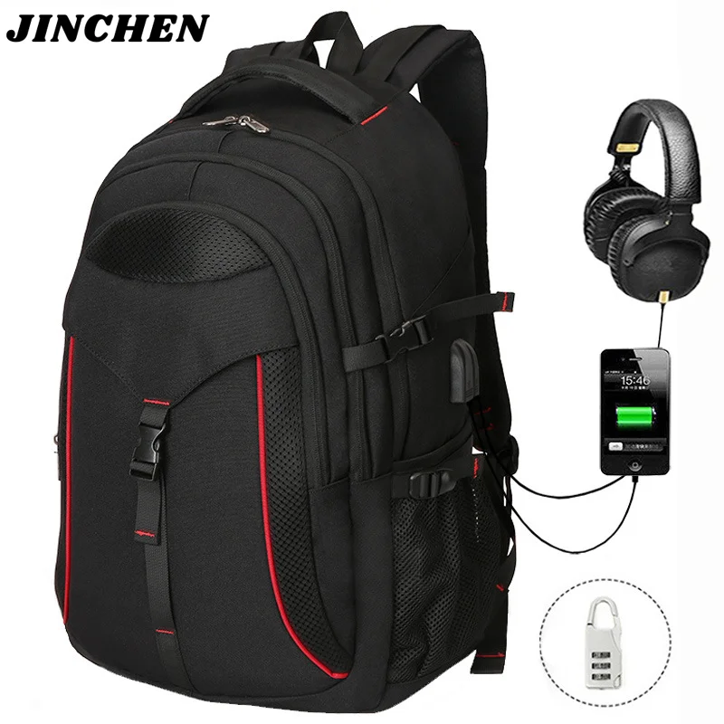 USB Charing мужской рюкзак мужская сумка многофункциональный деловой дорожный