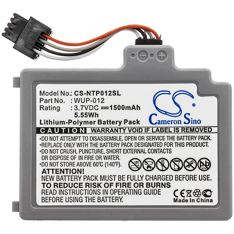 

Cameron Sino 1500mAh Battery for Nintendo Wii U,Wii U GamePad,WUP-010,WUP-012