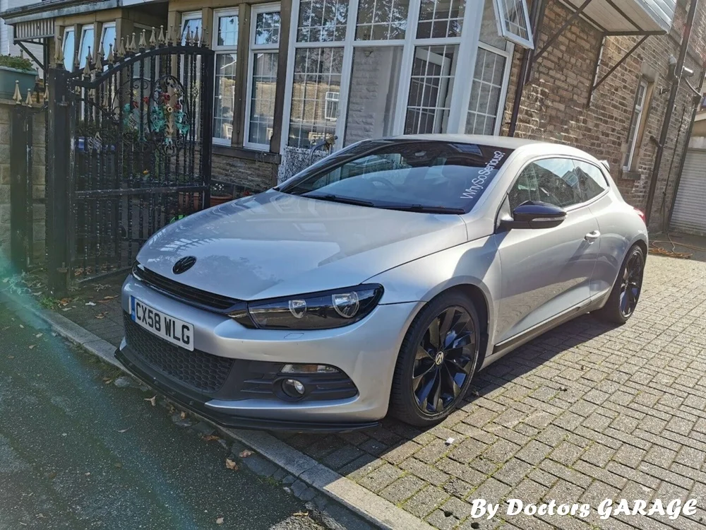 Насадка На передний бампер для Volkswagen Scirocco 2014-2017 аксессуар переднего бампера