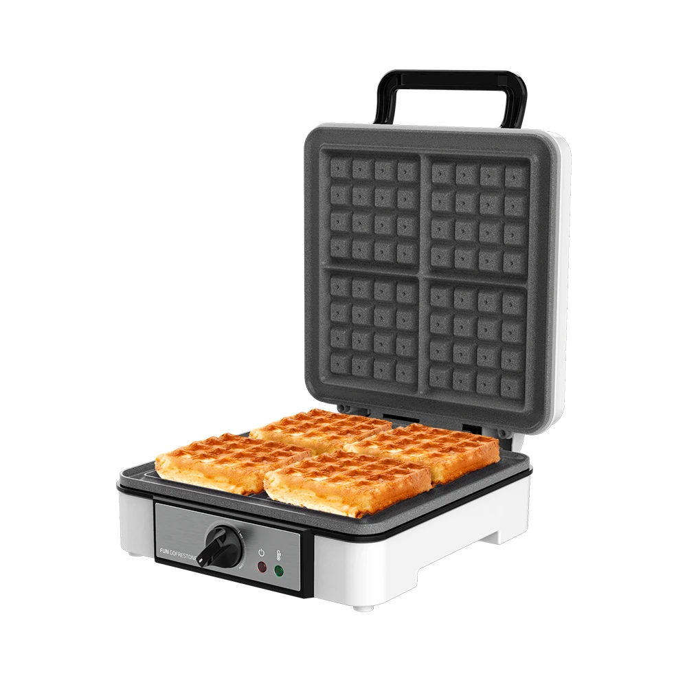 Электрическая вафельница Cecotec Fun GofreStone Double 4Inox вафельная машина 700 1200 Вт