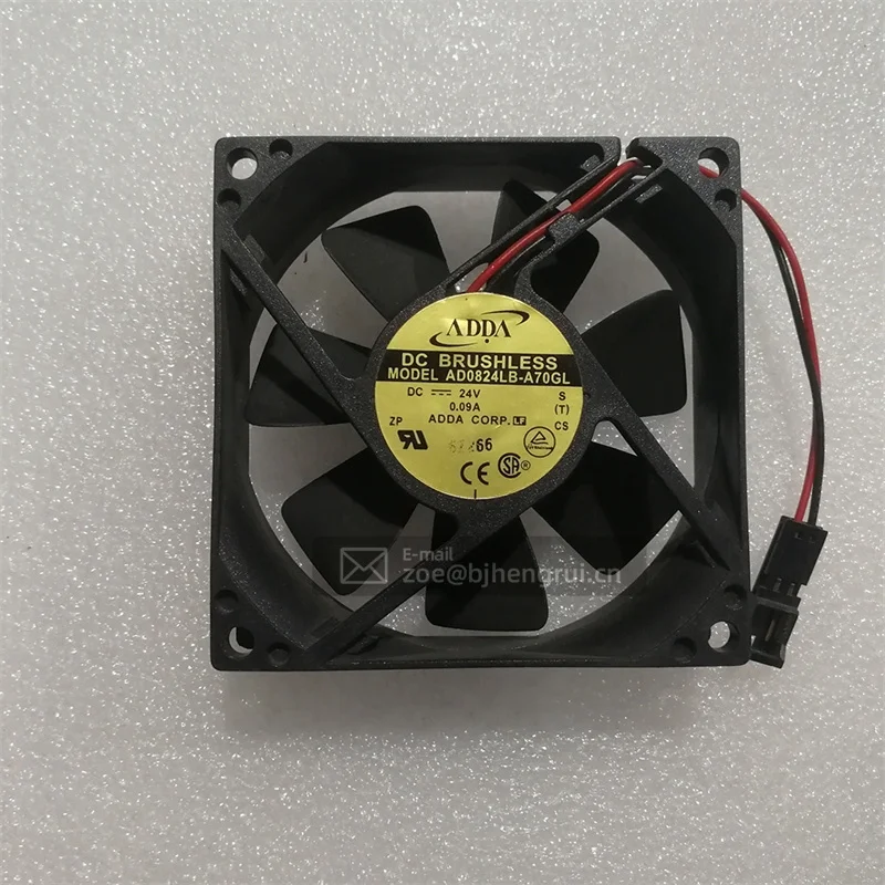 

ADDA AD0824LB-A70GL 80*80*25 мм 24 В постоянного тока 0,09a 2,16 Вт 2030 об/мин куб. М. Шарикоподшипники, проводные выводы, инвертор, осевой вентилятор охлаждения