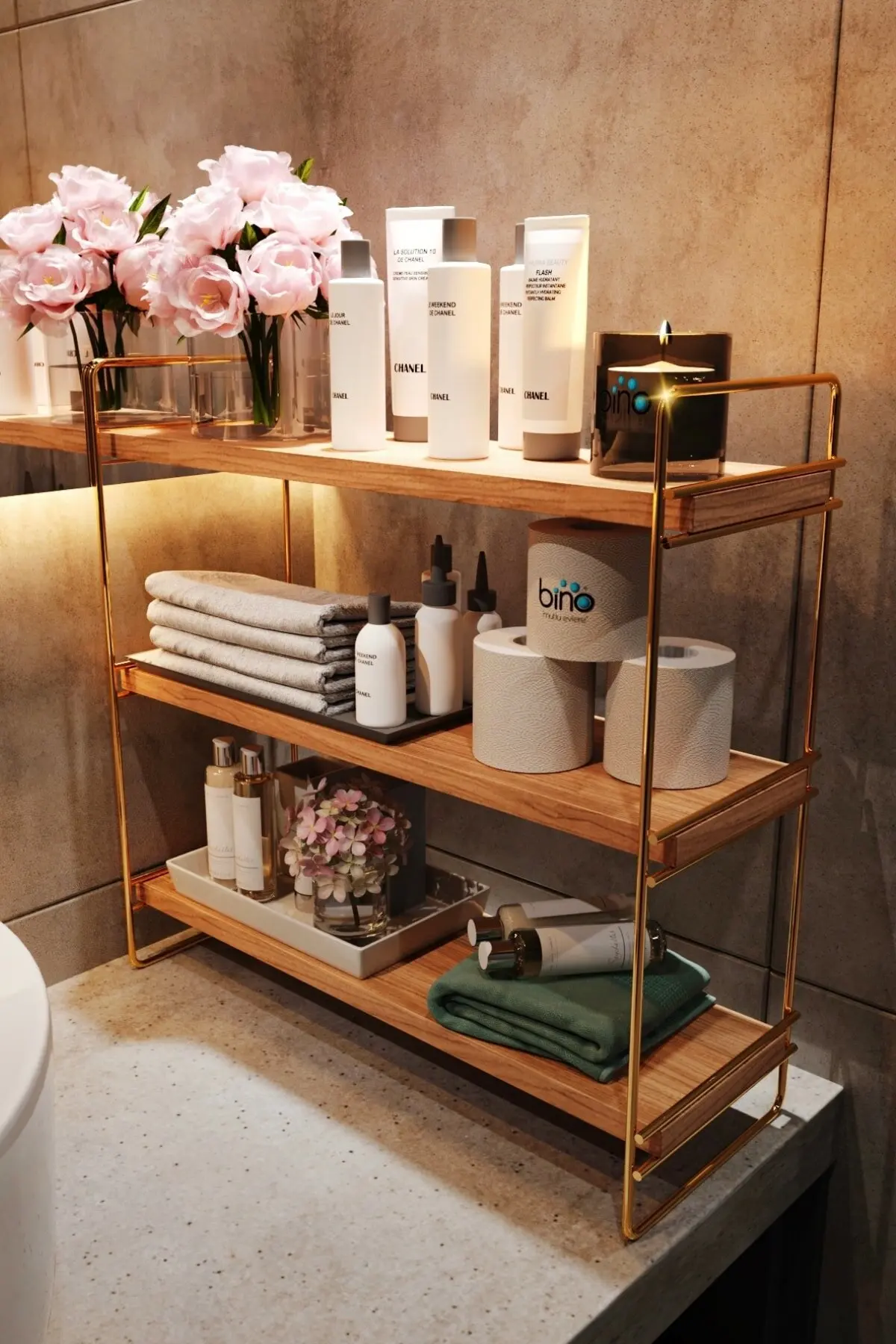 Настольный органайзер полка для кухни ванной комнаты книжная менеджер хранения