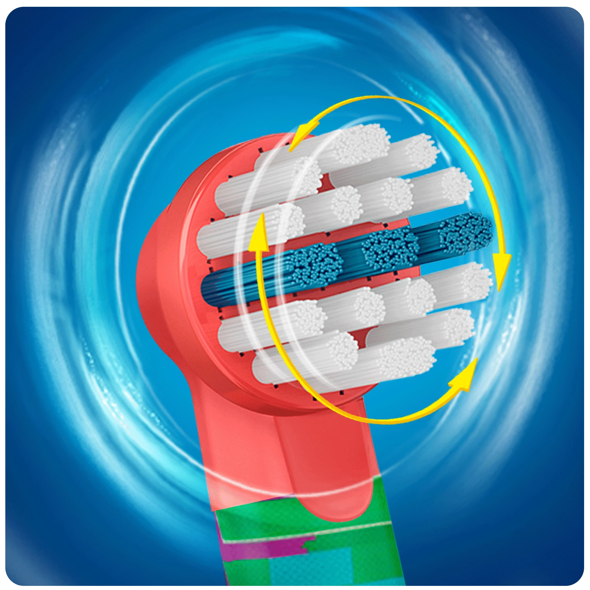 Сменные насадки для электрических щеток Oral-B Stages Power Суперсемейка 2шт. | Бытовая