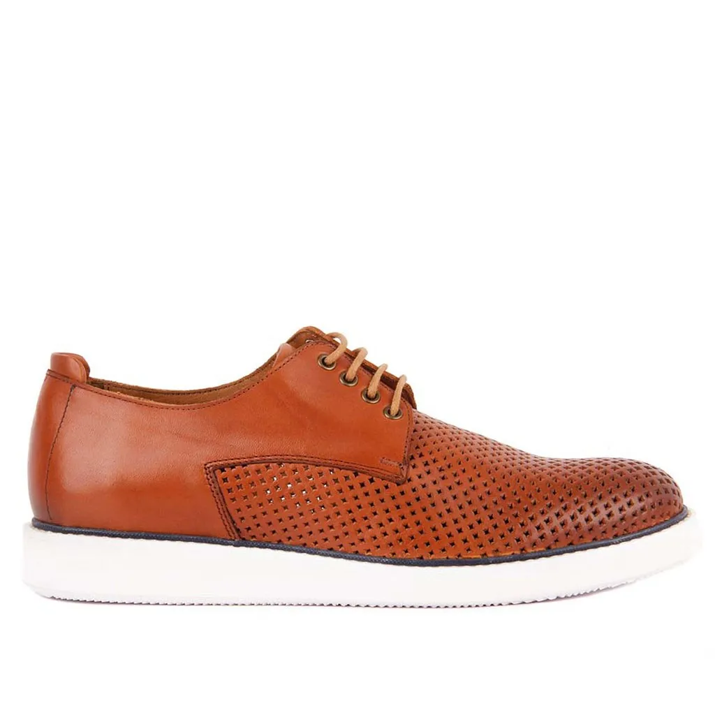 Sail Lakers-Genuine Leather Breathable Men's Classic Derby Shoes Brand Formal Business Oxford Men Dress Wedding Office zapatillas hombre