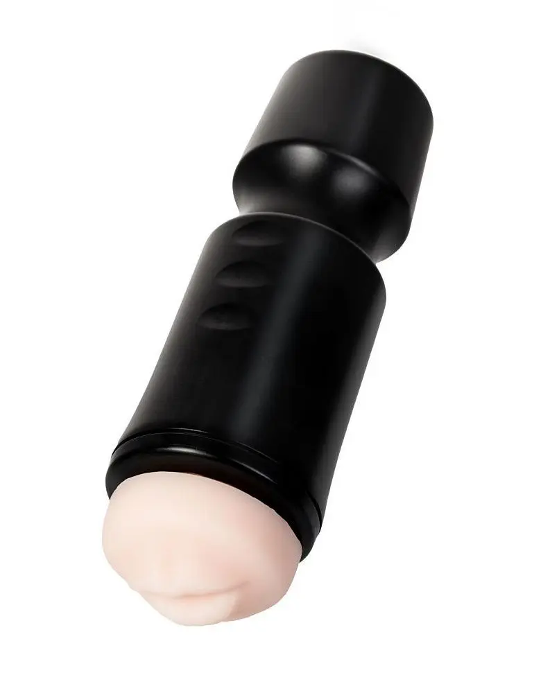 Мастурбатор ротик A Toys в черной колбе|Мастурбаторы и секс-куклы| |
