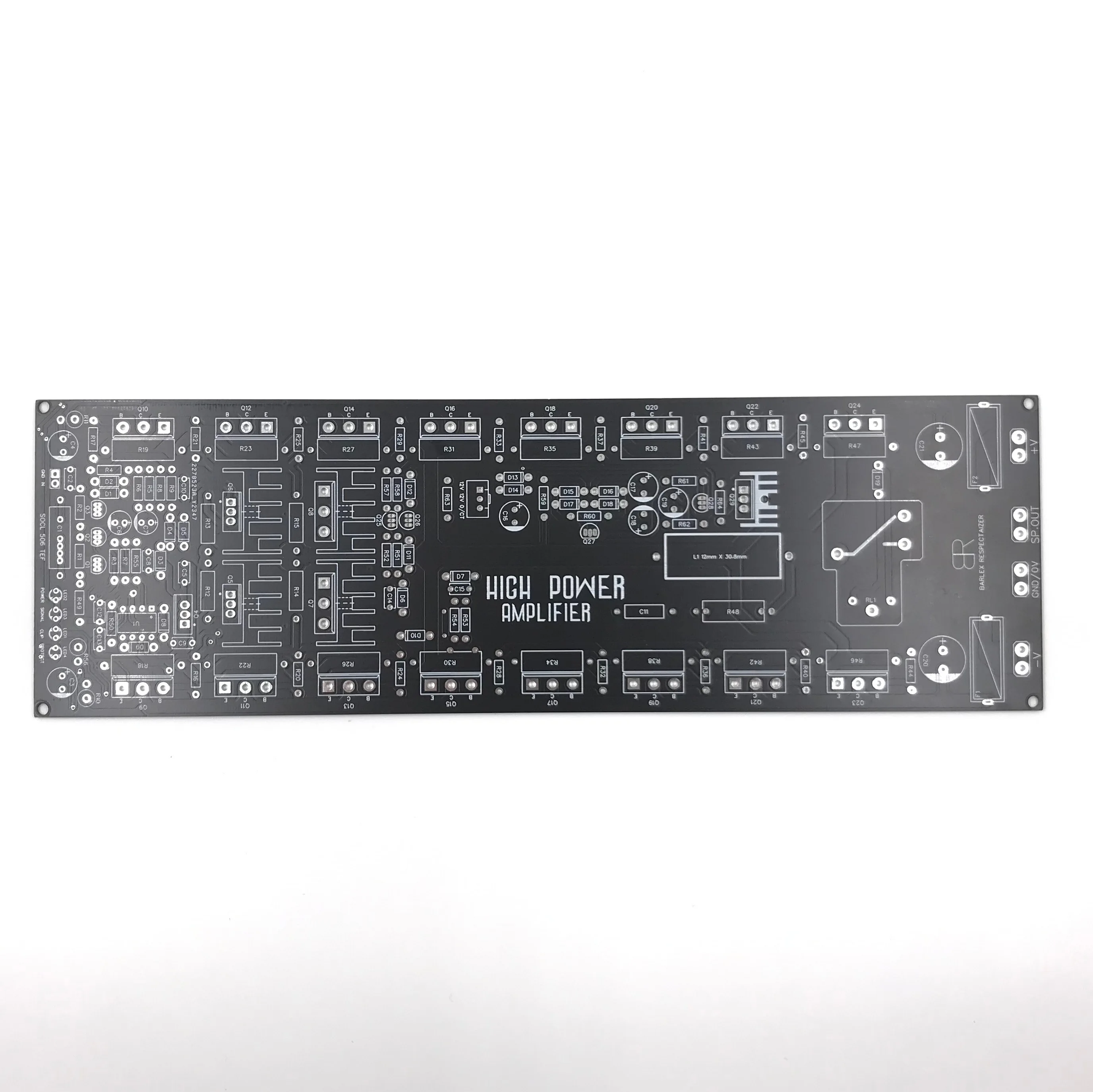 Усилитель звука высокой мощности печатная плата SOCL 506 TEF 500 Вт 600 ватт 2SC5200 2saболее