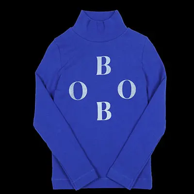 12 BO KIDS/ г. Осенне-зимние новые детские комплекты свитеров с круглым вырезом, свитер с вышитым буквенным принтом - Color: 12