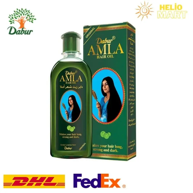 Натуральное масло для волос Dabur Amla здоровый рост питание 200 мл/6 76 унций | Красота и
