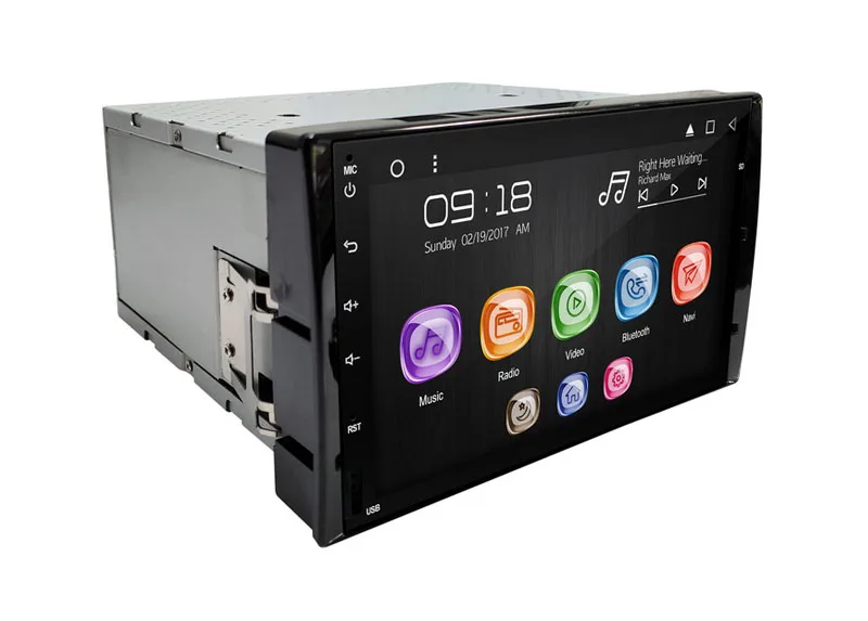 Автомобильный мультимедийный экран Allways 7 дюймов IPS Android 9 0 Восьмиядерный 2 Гб ОЗУ 32