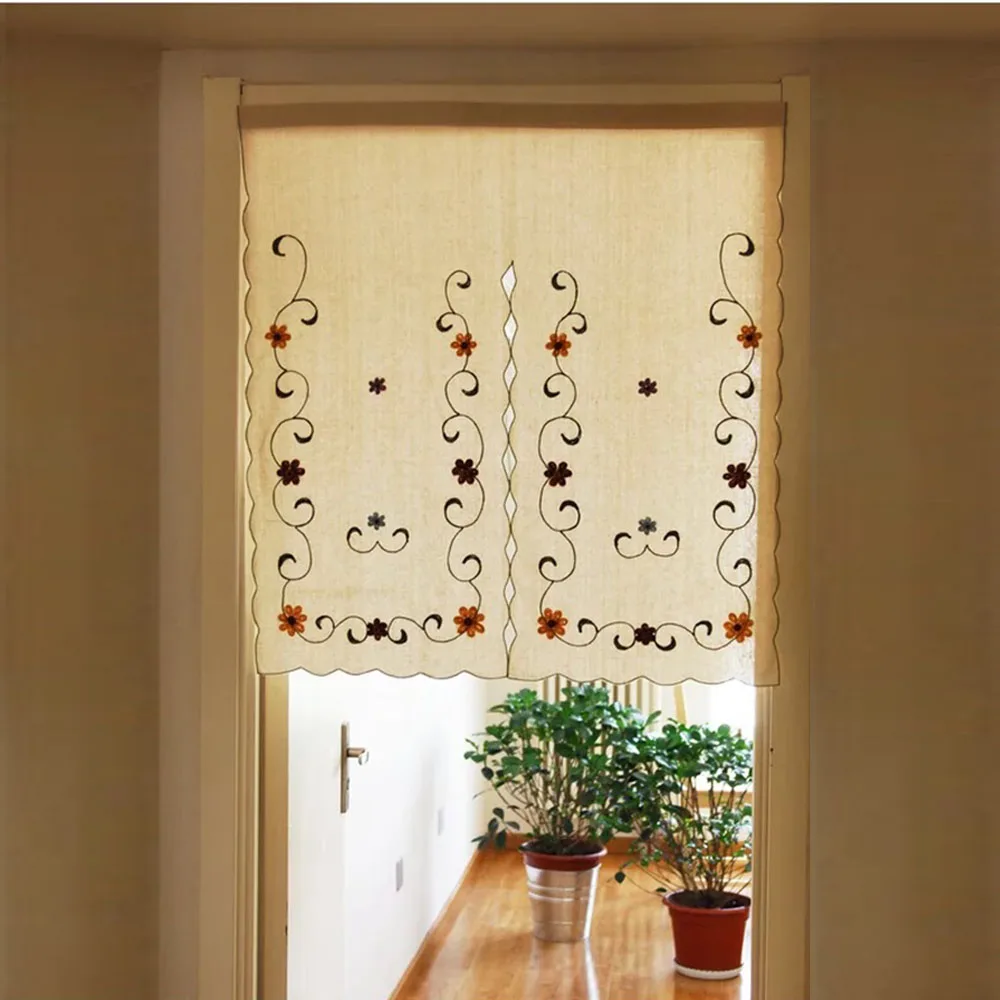 Цветочный вышитый дизайн стрекоза абстрактный лоза цветы милый дом льняные ноэн