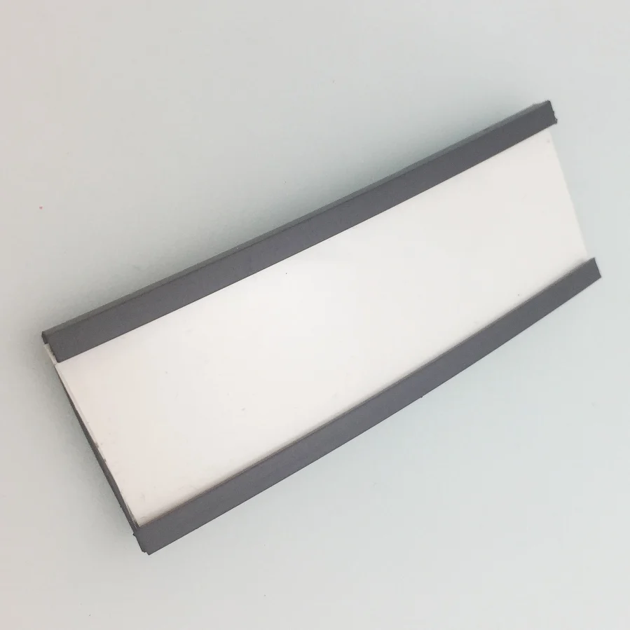 C канальный магнитный держатель для этикеток с пвх и бумагой 20 шт. в упаковке