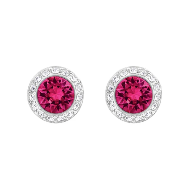 

2020 Fashion Jewelry SWA New ANGELIC Pierced Earrings Fashion Colorful Round Decoration Women All-match Romantic Jewelry Gift