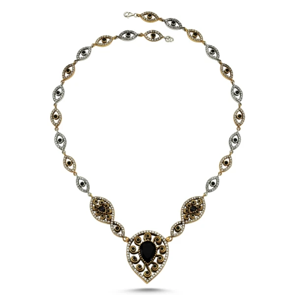 

Silver 925 Sterling Zircon Cubic Zirconia Authentic Necklace