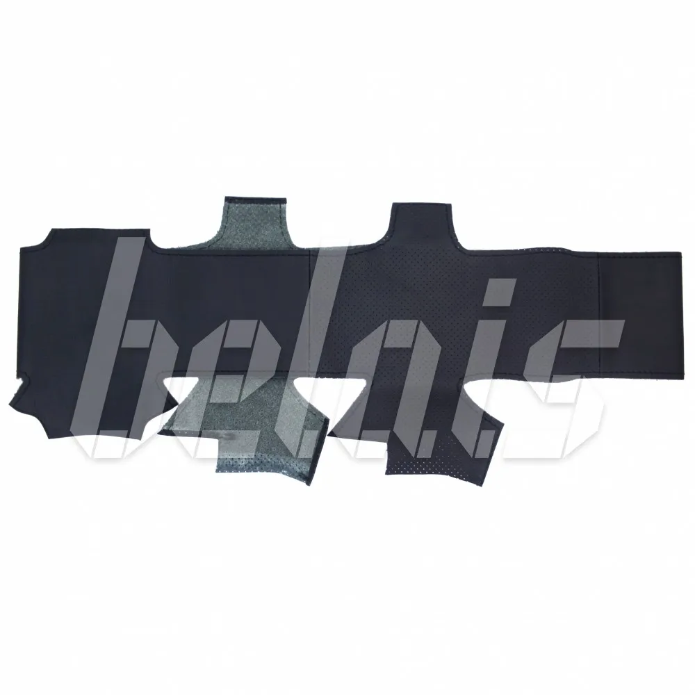 Braid steering wheel genuine leather Toyota Voxy II (R70) restyle 2010-2013G. A. (steering without factory skin black) # kt-0321 |