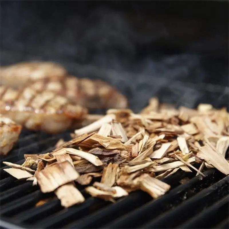 250-450g Smoker Wood Chips BBQ Smoking Chunk 100% Natural Ex