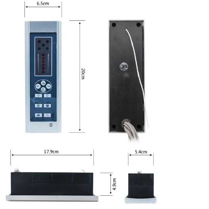 Control panel for shower cabin with FM radio. Power supply electronic control panel. | Обустройство дома