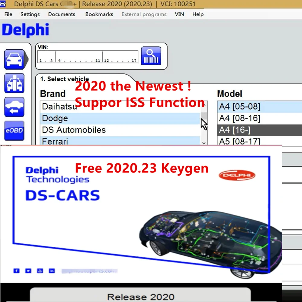 Новейший Delphi 2020 23 DVD CD свободный генератор ключей полная версия активатор для 150e