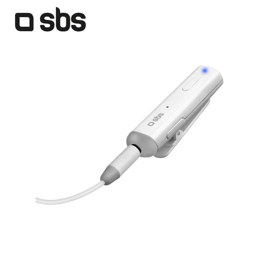 Ресивер Bluetooth SBS Jack 3 5мм белый (TEBTRECEIVERW)|Сценическое оборудование| |