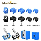 Силиконовые нагревательные блоки для V6MK7 MK8 MK9MK10Volnaco, защитная изоляционная муфта для 3D принтера, крышка теплового блока