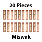 Набор из 20 шт., мягкие жевательные палочки для чистки зубов