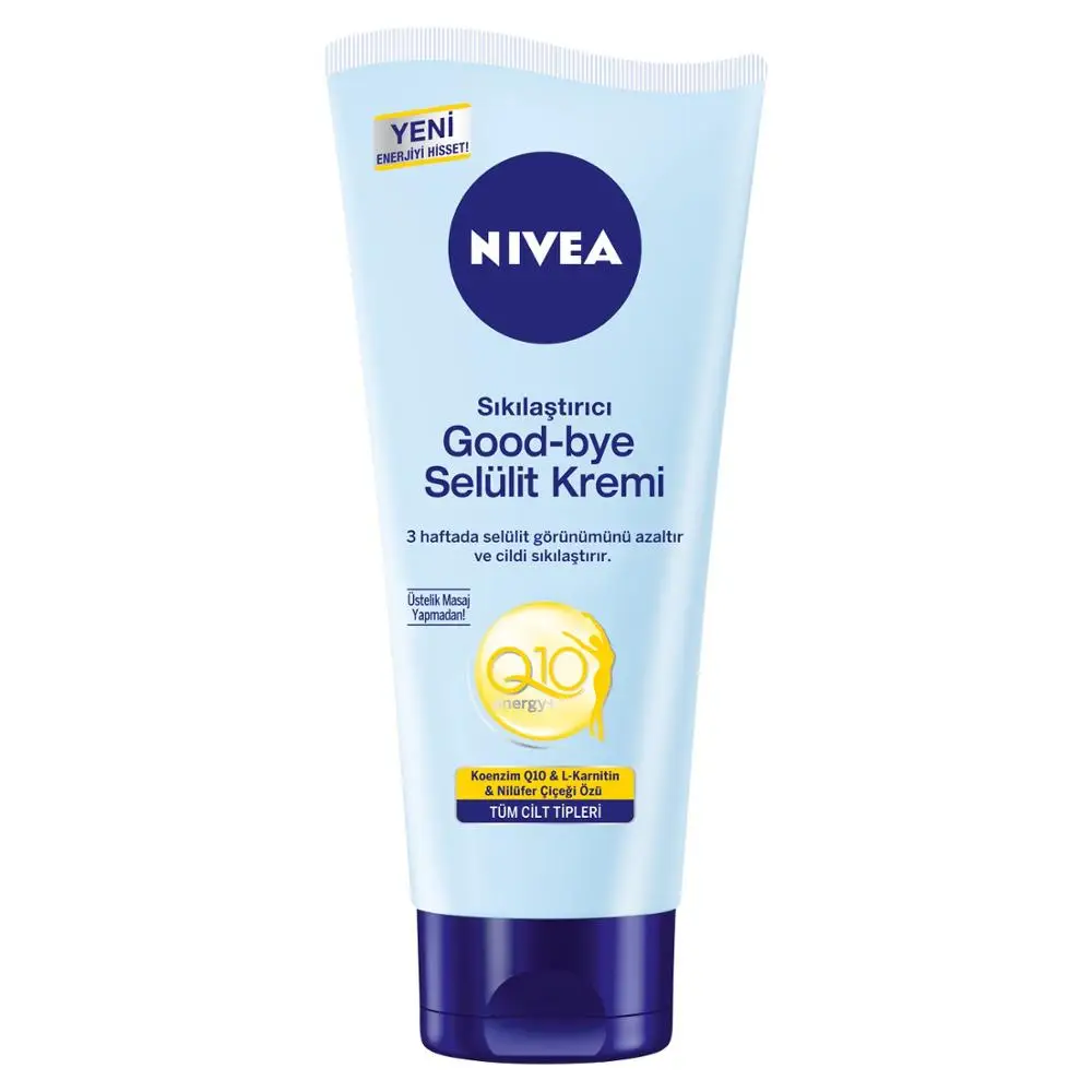 Крем гель Nivea Q10 антицеллюлитный укрепляющий 200 мл уход за телом|Скрабы и средства