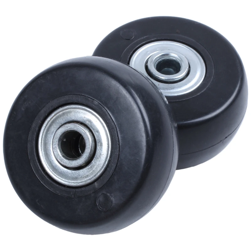 2 Sets of Luggage Suitcase Replacement Wheels Axles Deluxe Repair Tool OD 40mm | Наручные часы