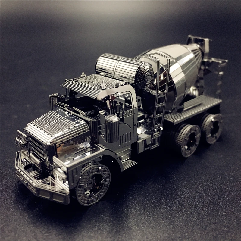 

Ali-First 3D Metal Puzzle Cement Mixer Collection Kits Assembly 3D Laser Cut Model Puzzle Jigsaw Toys for Adult Stress Reliever