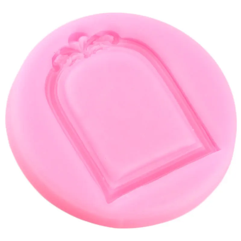 Барокко рельефная рамка границы торта силиконовые формы DIY свадебные конфеты