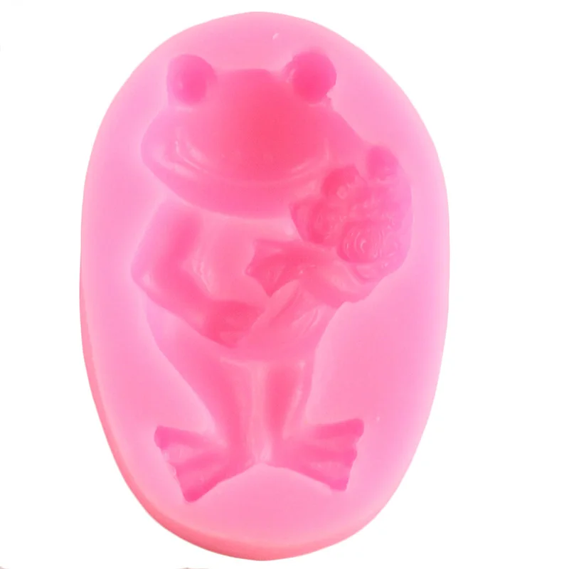 Лягушка силиконовая форма для кекса фигурки жениха и невесты Животные