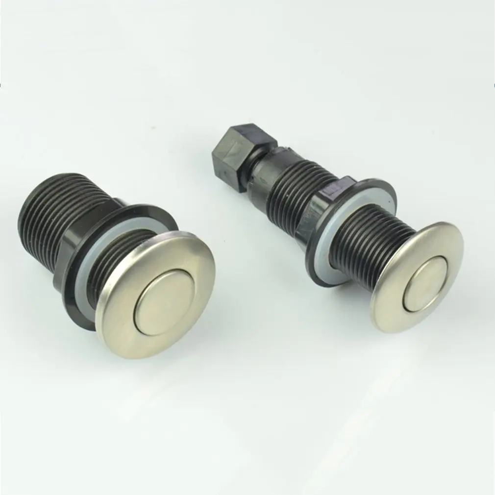 Комплект переключателей для удаления мусора сверху раковины из алюминиевого