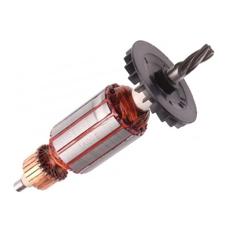 Якорь для перфоратора BOSCH GBH 2-24 DFR Professional в комплекте с подшипниками 607 609 и щетками