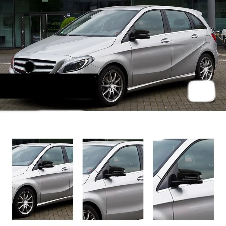 

Mirror Cover For W246 2012 - 2018 B Class Model Year Batman St. Piano Black Product Surface Left Right Set 2 Pieces