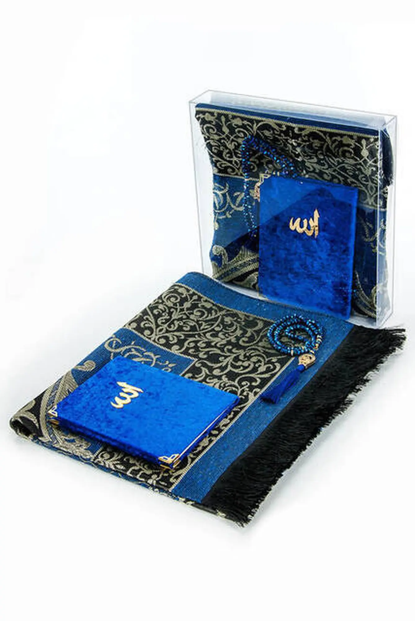 

Boxed Gift Yasin Prayer Rug Rosary Set мусульманские комплекты Muslim Sets