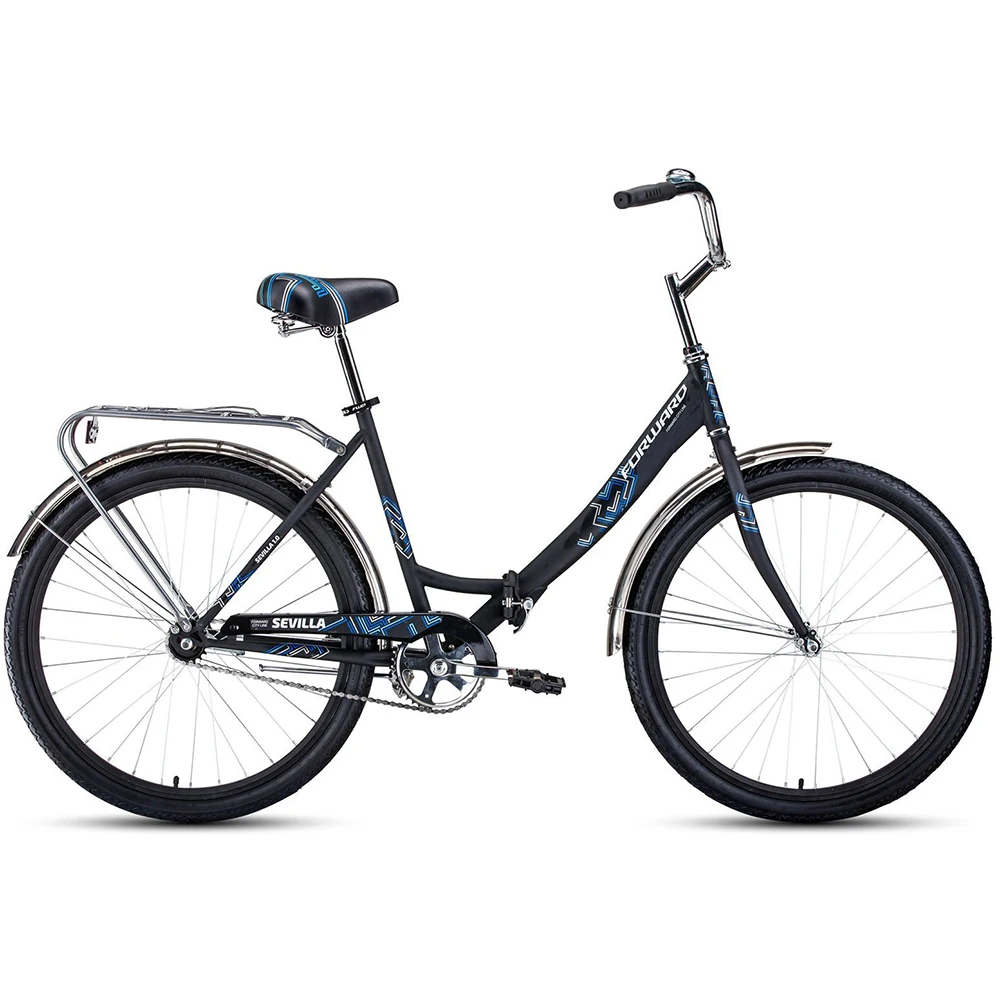 Велосипед FORWARD SEVILLA 26 1.0 (26&quot 1 ск. рост 18.5&quot скл.) 2019 2020|Велосипеды| |
