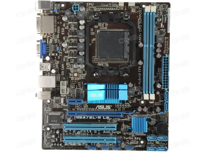 

ASUS M5A78L-M LE Socket AM3/AM3+ Motherboard DDR3 SATA II PCI-E 2.0 ATX AMD 760G Motherboard For FX-6300 4200 cpus