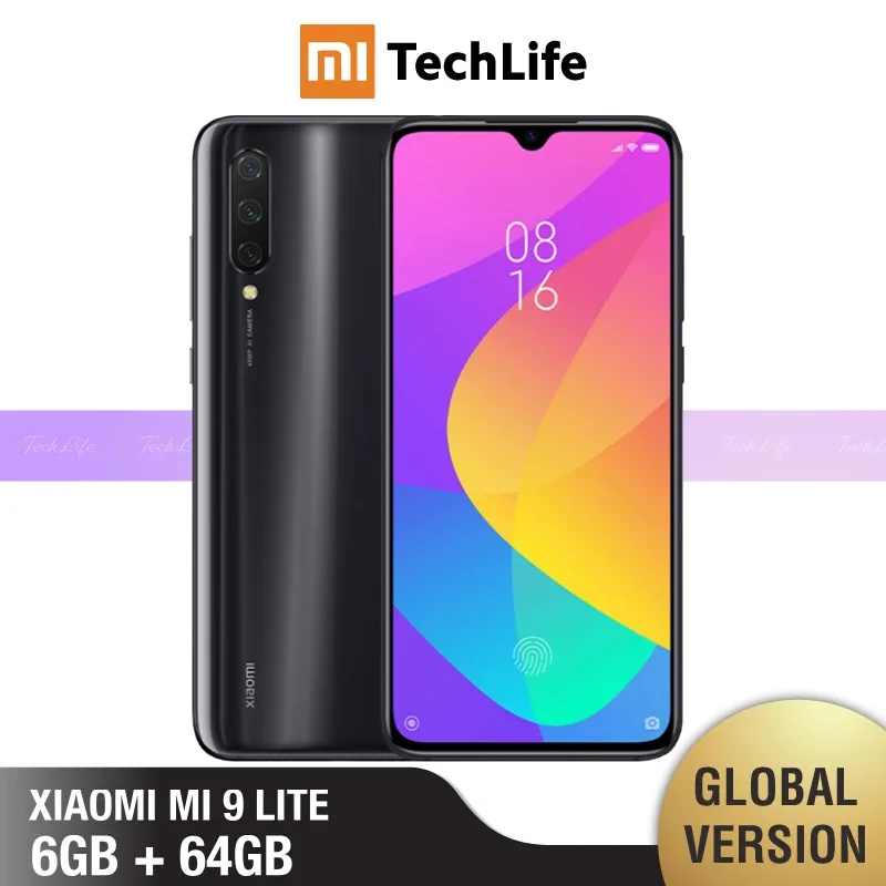 Глобальная версия Xiaomi Mi 9 Lite 64 Гб ROM 6 RAM (Совершенно новая/запечатанная) mi lite mi9lite mi9|