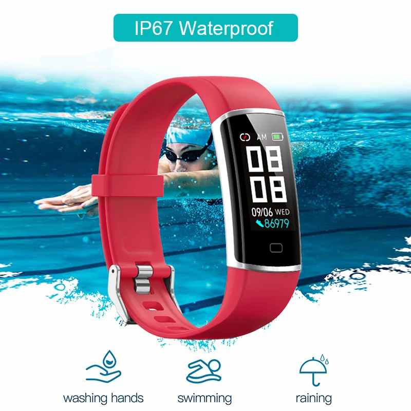 2020 smart wristband Smart Bracelet Blood Pressure Measurement Band Fitness Tracker Heart Rate Monitor Bluetooth Reminder | Электроника