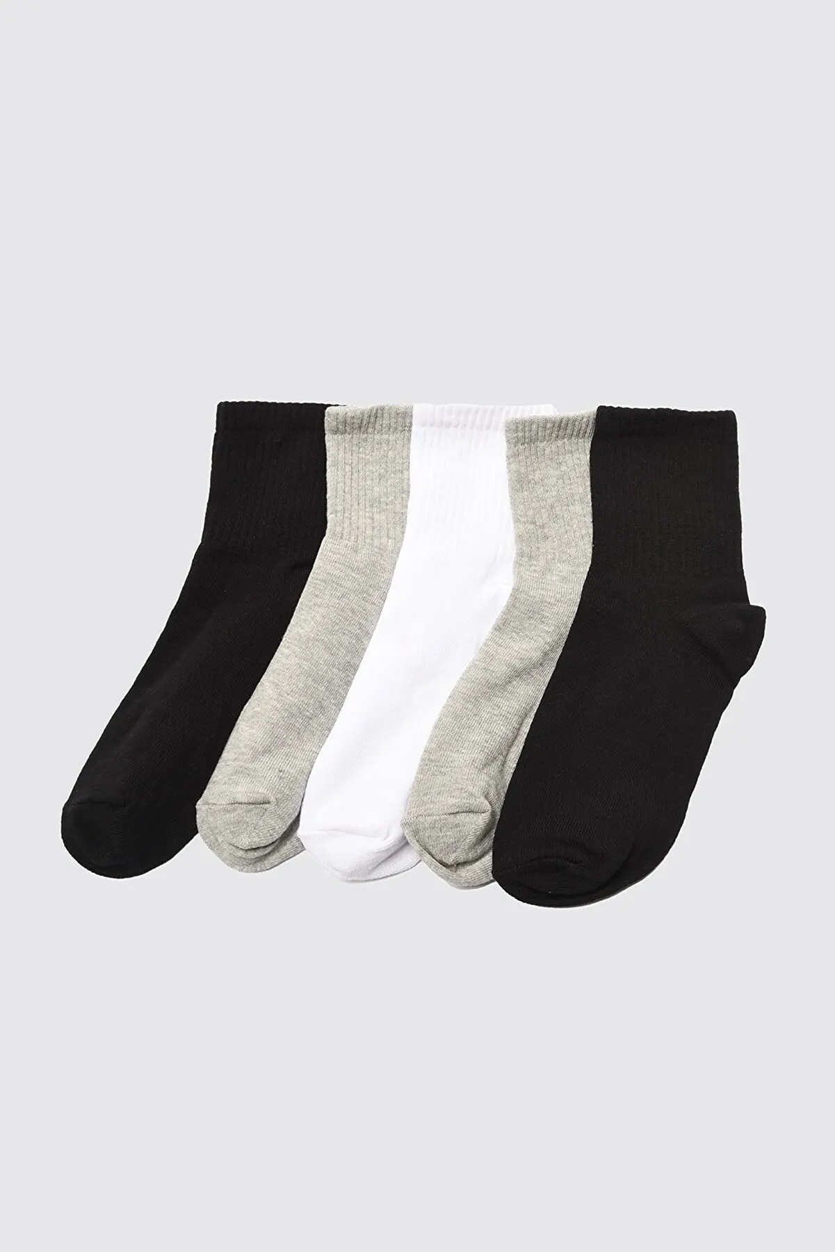 

Black 5-Pack Knitted Socks