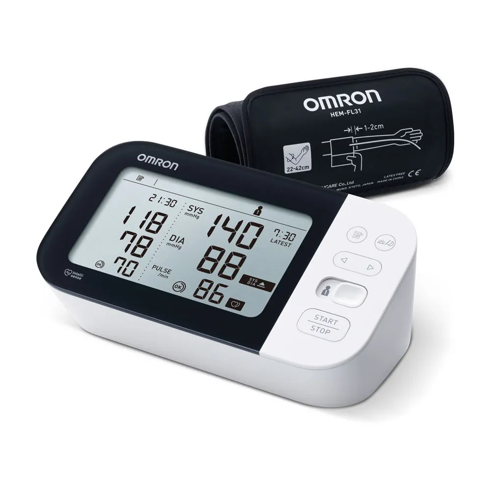 

Omron Upper Arm All-Aspect Dual Memory M7 Intelli It (hem-7361t-ebk) Sphygmomanometer