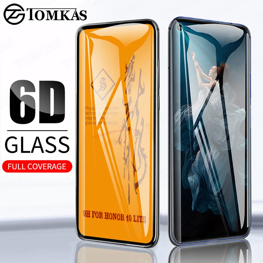 Закаленное стекло 6D для Huawei P30 P20 Lite Honor 10i 10 9 прозрачное P Smart 2019 Mate 20 Pro защита